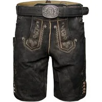 Stockerpoint Trachtenlederhose Georg Herren (1-tlg) Trachtenlederhose, Trachtenhose, Bayerische Lederhose, Oktoberfest
