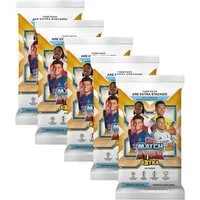 Topps Sammelkarte Match Attax Champions League 2025/26 EXTRA Trading Cards - 5 Booster