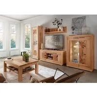 Lebenswert Wohnzimmer-Set WZ-0315, aus Kernbuche in natur geölt