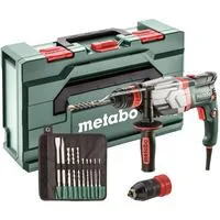 UHEV 2860-2 Quick Set (600713510) Multihammer, Bohrhammer grün/schwarz, 1.100 Watt, in metaBox
