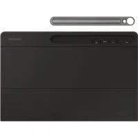Book Cover Keyboard Slim, Tablethülle schwarz, DE-Layout, Samsung Galaxy Tab S10 FE+