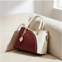 OKWISH Henkeltasche Umhängetasche Handtasche Tragetasche Bürotasche (Arbeitstasche Messenger-Tasche Top Griff Schultergurt, Unitasche, Freizeittasche, Kunstleder), für Frauen Freizeit Business Schule Büro Reisen usw