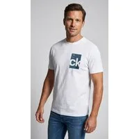 Calvin Klein Jeans T-Shirt SS 30s EU BH BOX GRAPHIC TEE mit Calvin Klein Druck