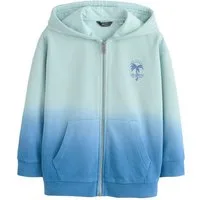 Next Hoodie Reißverschluss-Kapuzenjacke mit Grafik (1-tlg)
