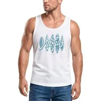 Neverless Tanktop Herren Tank-Top Aloha Surf Boards Hawaii Surfing Summer Muskelshirt mit Print