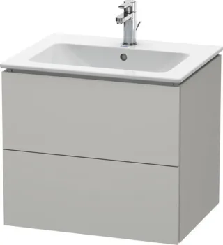 Duravit L-Cube Waschtischunterbau wandhängend Betongrau Matt 620x481x550 mm - LC624000707 LC624000707