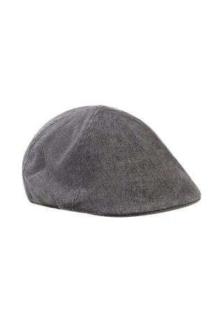 camel active - Flat Cap aus Leinen-Mix dark navy - Gr. - M