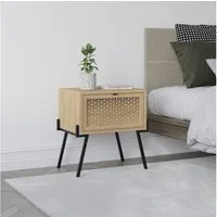Decortie Nachttisch NAIVE (1 Nachttisch), Modern Nachttisch 56 x 38 x 21 cm
