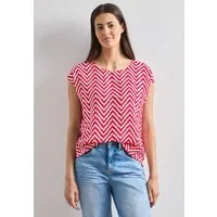 STREET ONE Blusentop mit allover Print