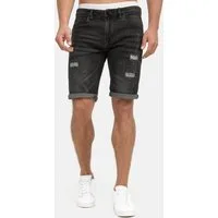 Indicode Jeansshorts Herren Caden Jeans Shorts Herrenshorts mit 5 Taschen, Denimstyle