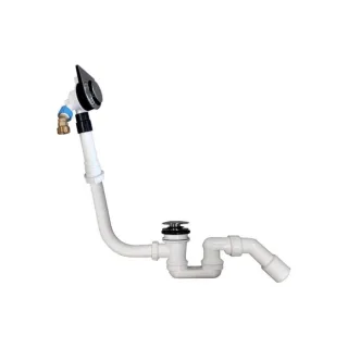 Villeroy und Boch Oberon 2.0 Wasserzulauf UPCON0136 integriert in Überlauf, für Wanne