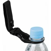 MFH Flaschenhalter Flaschenhalter, schwarz, für Gürtel und Molle-System