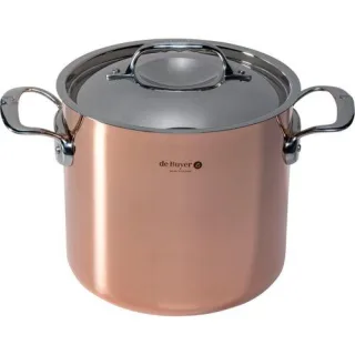 De Buyer Prima Matera Bratentopf Kupfer/Edels. extra hoch 20cm in