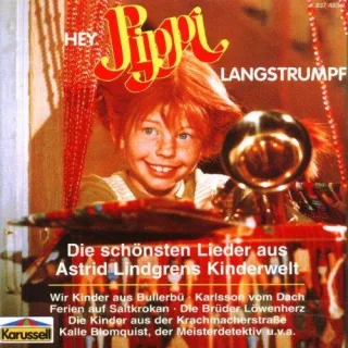 Hey Pippi Langstrumpf. Die schönsten Lieder aus Astrid Lindgren's Kinderwelt [Audio CD] LindgrenAstrid Astrid Lindgren