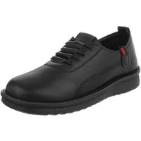 Ital-Design Komfortabler Damenschuh für Alltag und Freizeit Slipper (91554587) Flach Slipper in Schwarz