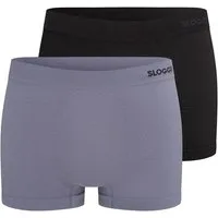 sloggi Retro Boxer 2er Pack men GO Smooth (Spar-Set, 2-St) Hipster Short / Pant - Baumwolle - ohne Eingriff - Atmungsaktiv