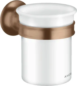 Hansgrohe Zahnglas Axor Montreux Brushed Red Gold 42134310