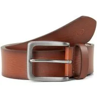 TOM TAILOR Ledergürtel Belts TTSCOTT Ledergürtel mit eckiger Dornschließe