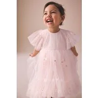 Next Meshkleid Besticktes Mesh-Kleid für besondere Anlässe (1-tlg)