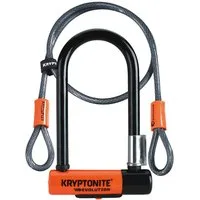 Kryptonite Bügelschloss Bügelschloss Evolution Mini-7 mit 4' Flexkabel, Bügelschloss Evolution Mini-7 mit 4' Flexkabel