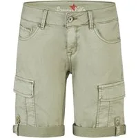 Buena Vista Stretch-Jeans BUENA VISTA CARGO SHORT aloe BV B5710 4003.7143 - Stretch Twill