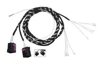 Original Kufatec Kabelsatz Kabelbaum Adapter Kabel Sitzheizung Rücksitzbank HINTEN für Audi Q7 4M / Q8 4M