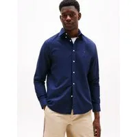Tommy Hilfiger Langarmhemd SOLID HERITAGE OXFORD Regular Fit Regular Fit Oxford Casual