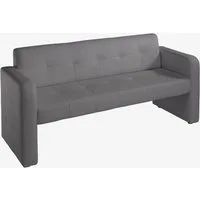 exxpo - sofa fashion Sitzbank Barista Küchensofa, kompakte Stellmaße, Sitzhöhe 49cm, mit Rückenlehne