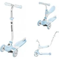 HyperMotion Dreiradscooter Roller 5in1 - Blau, 0 km/h