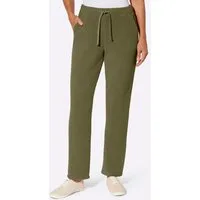 Sieh an! Jerseyhose Fleece-Hose komfortabel