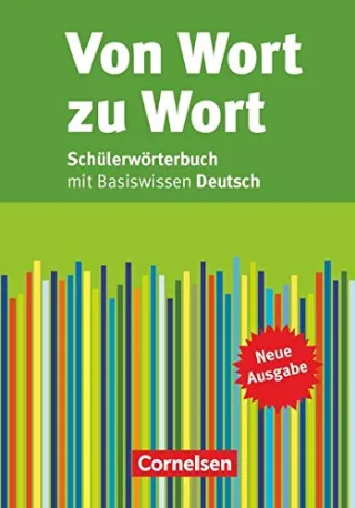 Von Wort zu Wort - Neue Ausgabe: Schülerwörterbuch: Flexibler Kunststoff-Einband: mit Basiswissen Deutsch [Gebundene Ausgabe] [2008] Pleticha Prof. Dr. Heinrich Thiel Hans Peter Bentin Dr. Werner Scheuerer Christina