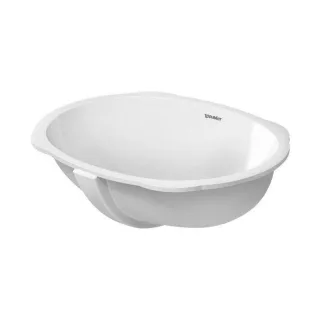 Duravit Design Classics Einbauwaschtisch Universal Santosa 0466510000 Einbau von unten, 51 x 37,5 cm, Weiß Hochglanz