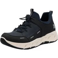 Rieker Sport Slip-On Sneaker Schlupfschuh, Freizeitsneaker, Halbschuh mit gepolstertem Schaftrand