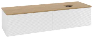 Villeroy & Boch Waschtischunterschrank Antao K38_1 1600x360x500mm mit Struktur FK/AP: GF/1 K38111GF