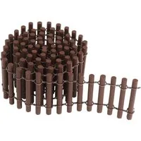 VBS Dekofigur Rundholz Zaun, 80 cm x 5 cm