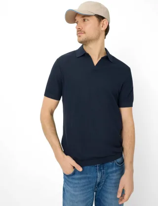 Brax Herren Polo Style PRINCETON navy, dunkelblau, Gr. L