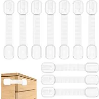FELIXLEO Kindersicherung "10er Kindersicherung Schrank Schubladensicherung Baby ohne Bohren "