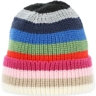 Halsüberkopf Accessoires - Mütze Streifen fein multi