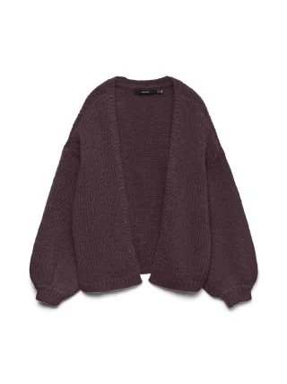 VERO MODA - VMMAYBE LS OPEN CARDIGAN NOOS Winetasting - Gr. - L