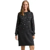 TOM TAILOR Denim Minikleid mit Stickereien