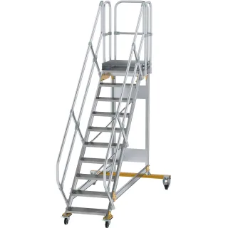 Munk Plattformtreppe 45° fahrbar Stufenbreite 600 mm - 600770