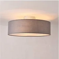 lux.pro Deckenleuchte, ohne Leuchtmittel, »Omaha« Deckenlampe 3 flammig grau