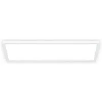 B.K.Licht LED Panel SHALLOW, LED fest integriert, Neutralweiß, 58x20x3 cm, Badlampe, Badezimmer, Küche, Wohnzimmer