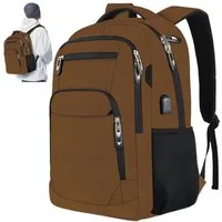 OKWISH Laptoprucksack Laptop Rucksäcke Schulrucksack Wasserbeständig Laptoptasche (Uni Tasche Businessrucksack Sportrucksack, Anti-Diebstahl, Backpack mit Laptopfach, mit USB-Anschluss), Herren Damen Jungen Teenager Arbeit Business Freizeit Reisen