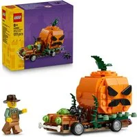 LEGO® Pickup mit Halloweenkürbis (40822), LEGO LEGO Iconic Konstruktionsspielsteine, (177 St), Made in Europe