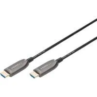 HDMI AOC Hybrid Glasfaserkabel, UHD 8K schwarz, 30 Meter