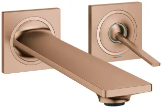 GROHE 2-Loch Waschtischarmatur Unterputz Allure 19386_2 FMS Ausl. 212mm warm sunset gebürstet, 19386 19386DL2