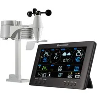 BRESSER BRESSER WLAN ClearView Wetterstation mit 7-in-1-Profi-Sensor Wetterstation
