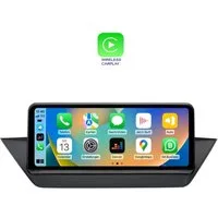 GABITECH 10.2" Touchscreen Android Autoradio GPS Carplay für BMW X1 E84 CIC Autoradio (FM / AM-Radio, RDS, DAB+ Optional, Kabellos Apple Carplay und Android Auto, Sprachsteuerung)