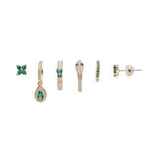 US Polo Assn Jewellery Naomi Gelbgold-Ohrringe